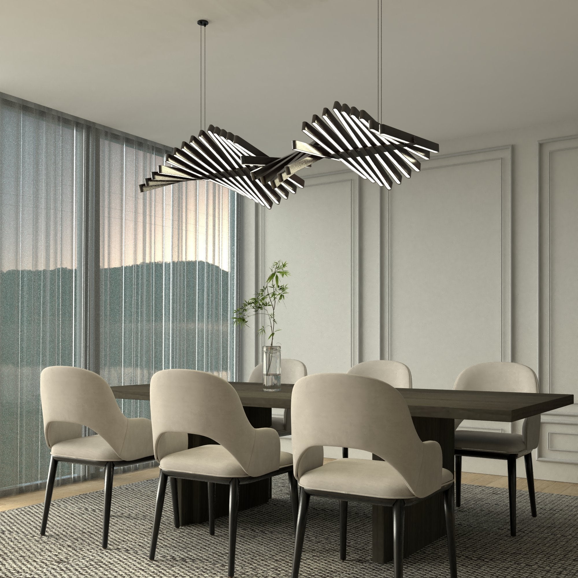 Nordic Modern Chandelier Ciel Home