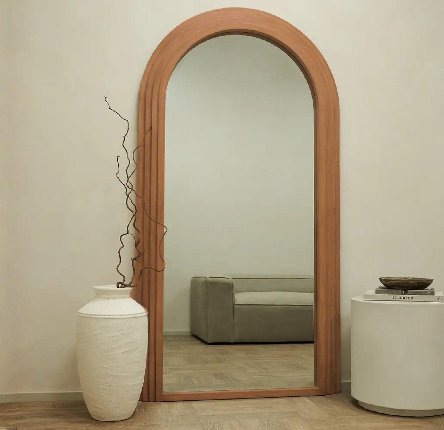 Arched Step Full-Length Mirror 200x100 cm Ciel Home