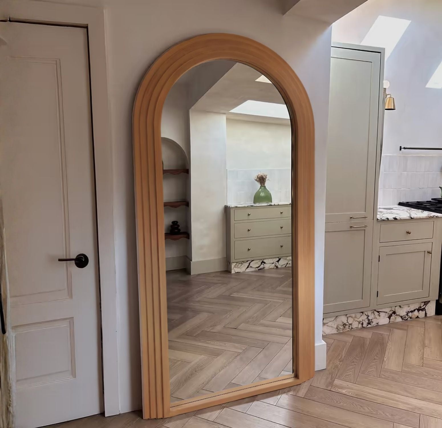 Arched Step Full-Length Mirror 200x100 cm Ciel Home