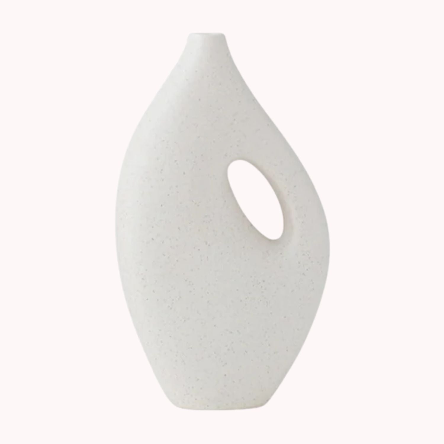 Ceramic Vase White Jar Ciel Home