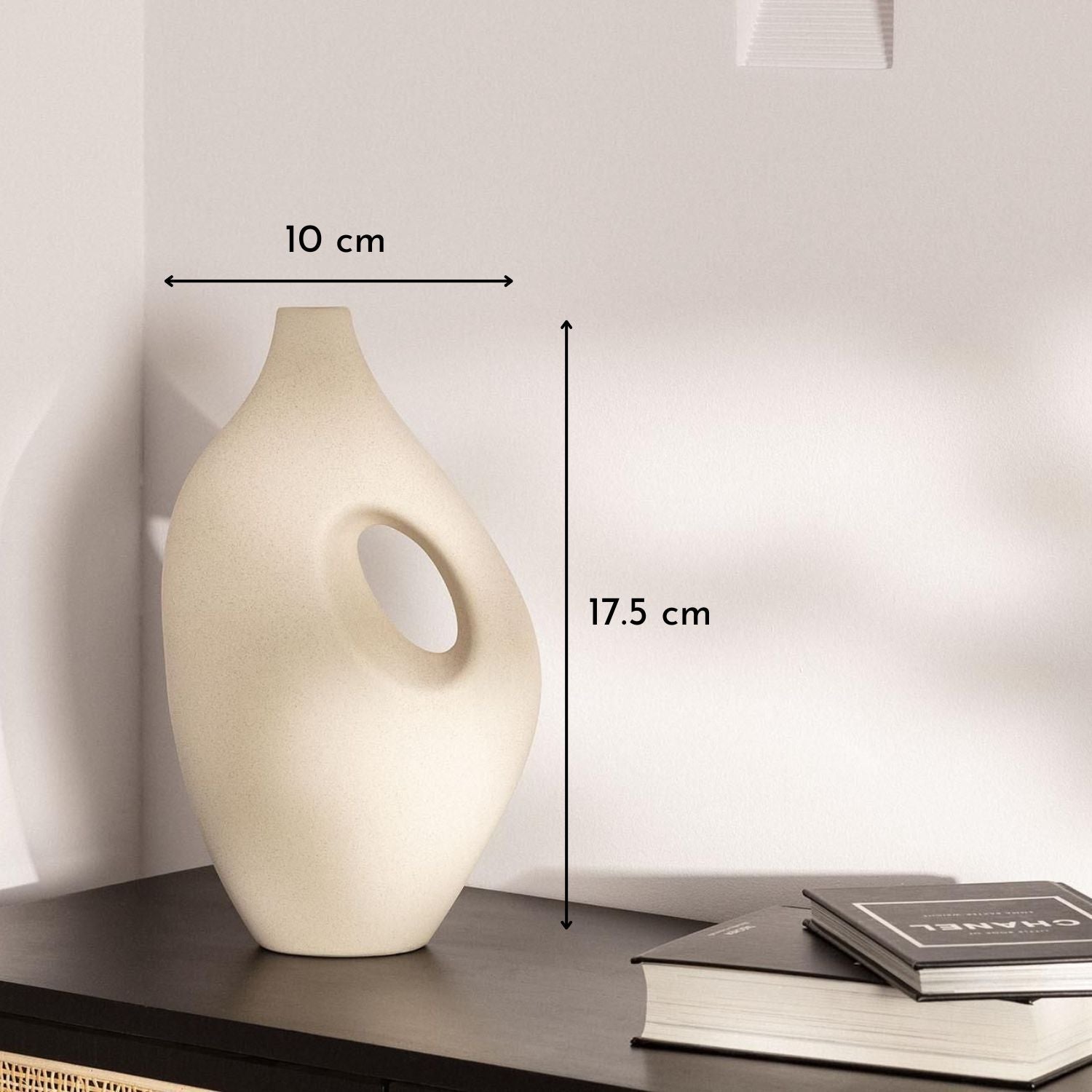 Ceramic Vase White Jar Ciel Home