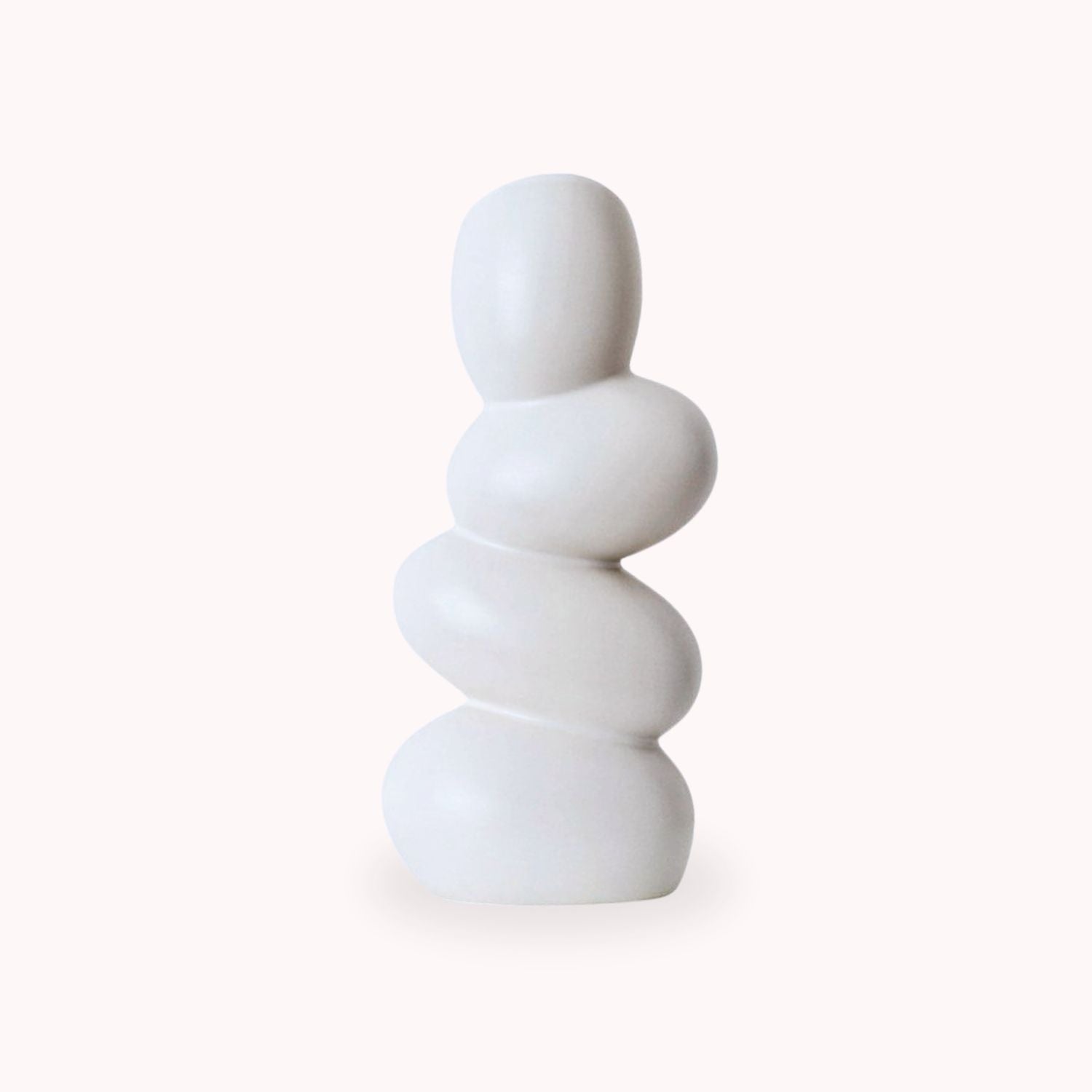 White Stones Ceramic Vase Ciel Home