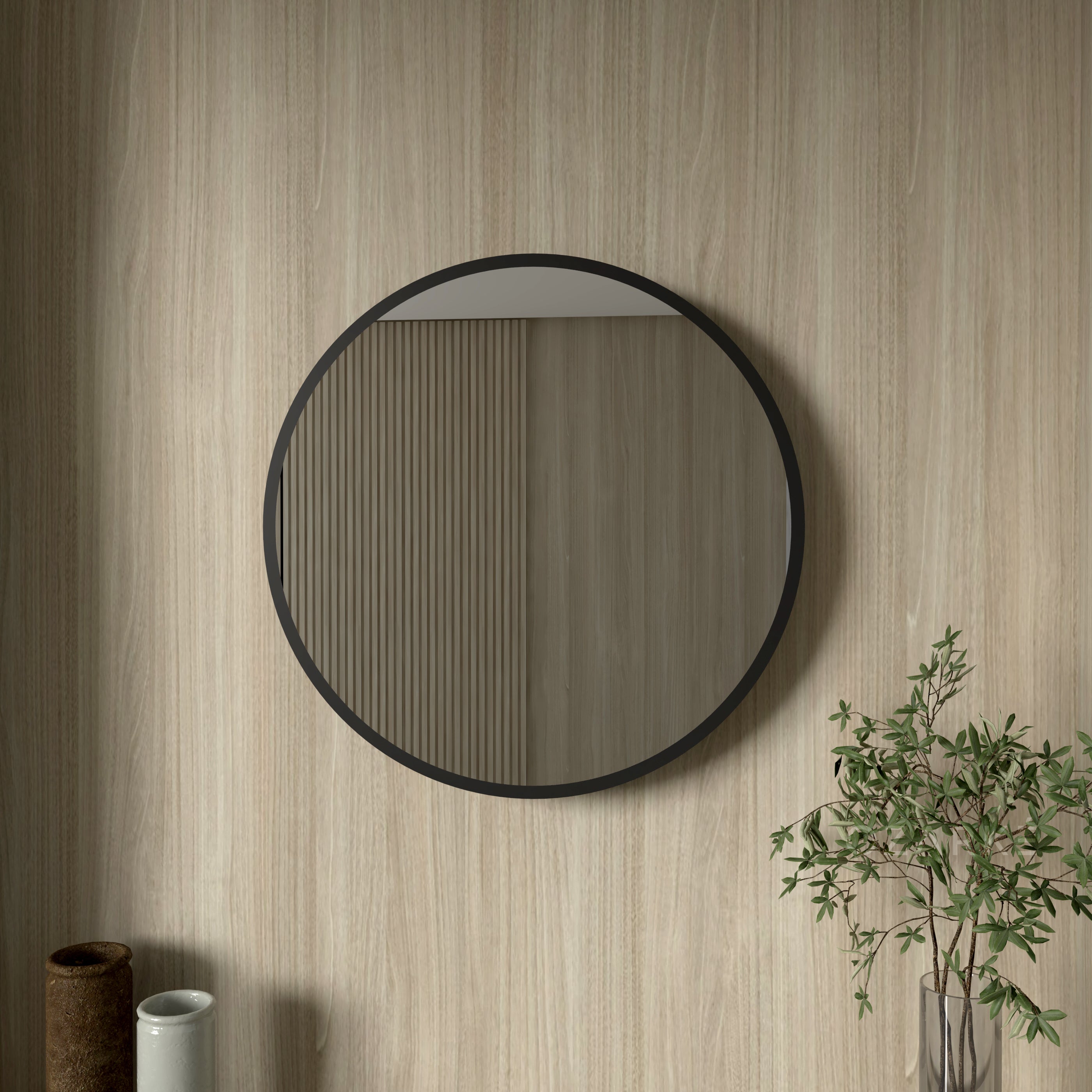 3D Circle Mirror Light Ciel Home
