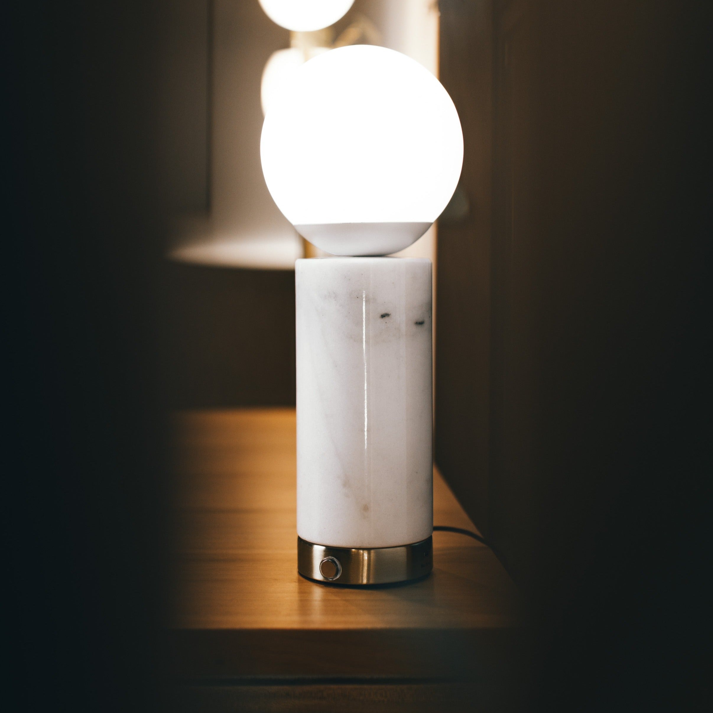 Marble Glow Table Lamp Ciel Home