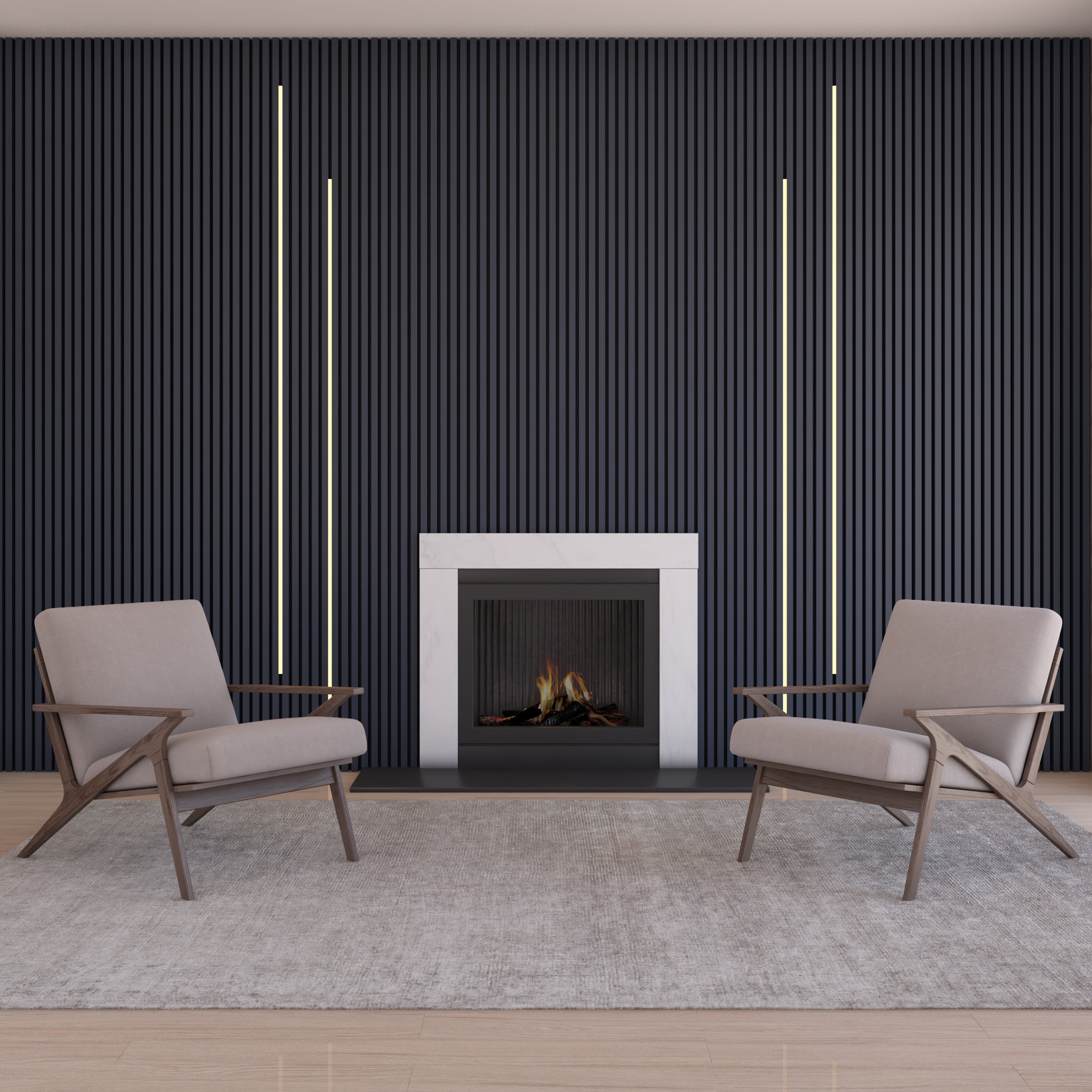 Ozarke Glow Panel Light Ciel Home