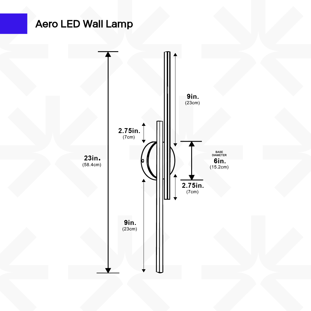 Aero LED Wall Lamp Ciel Home