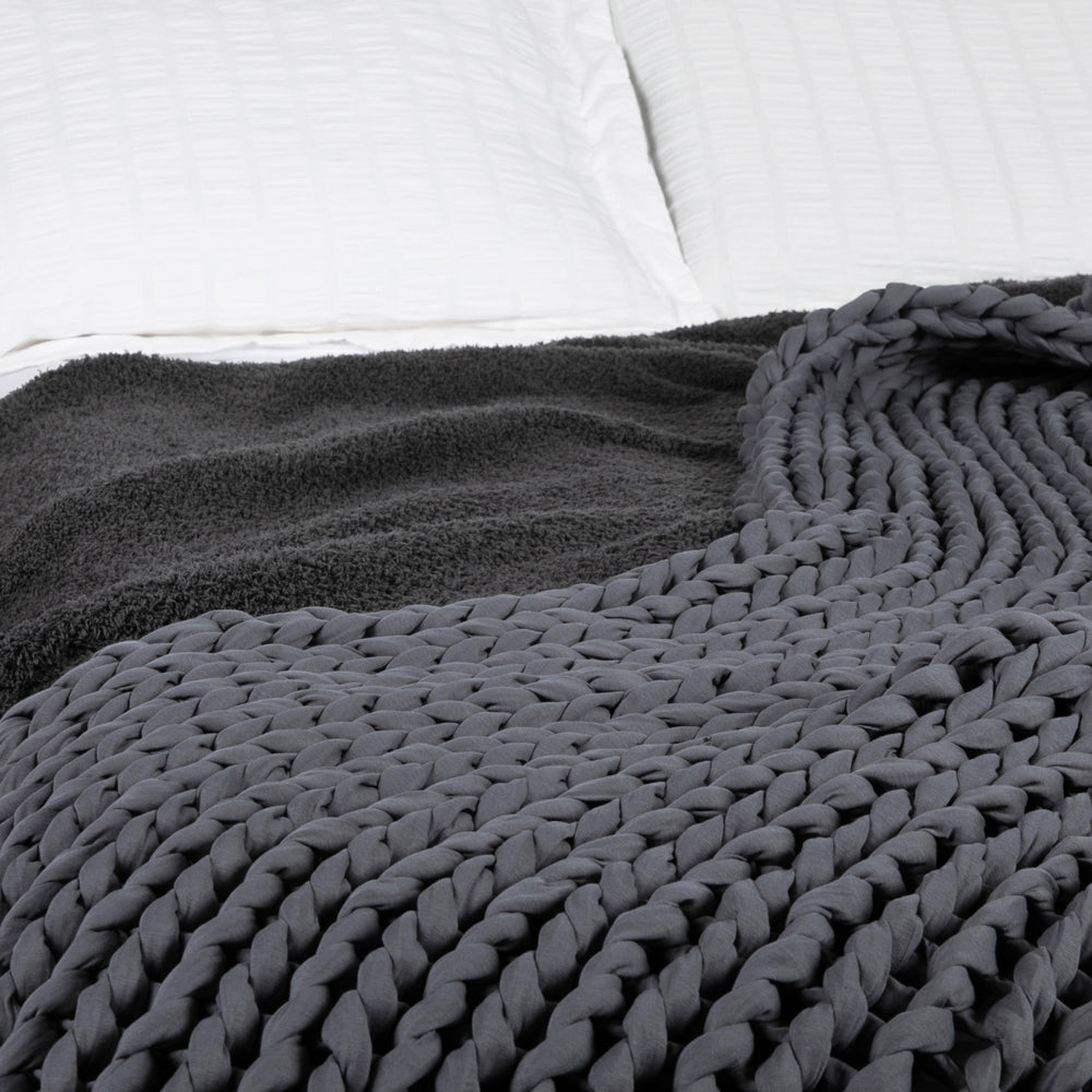 Cozy Knit Wrap - Ciel Home