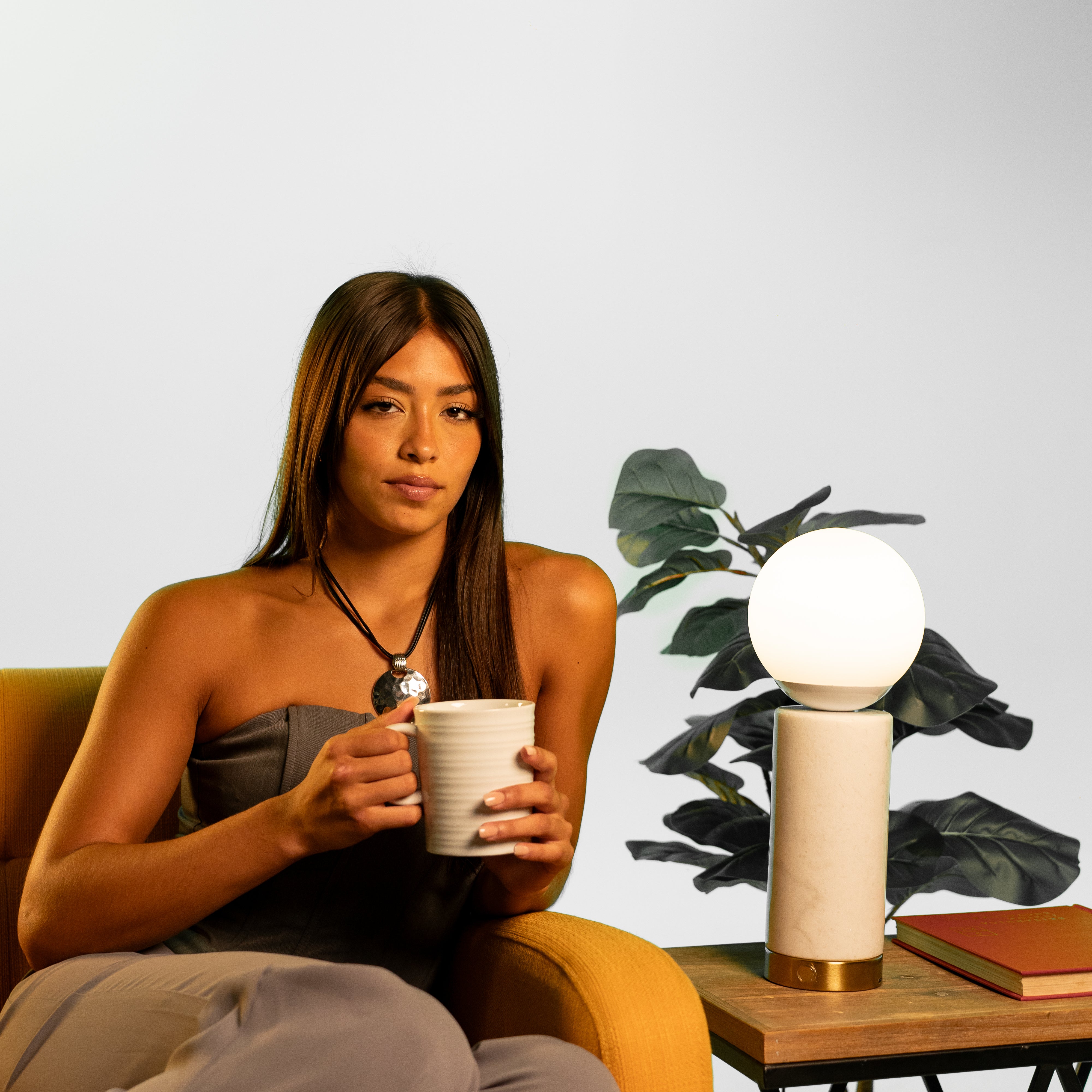 Marble Glow Table Lamp Ciel Home