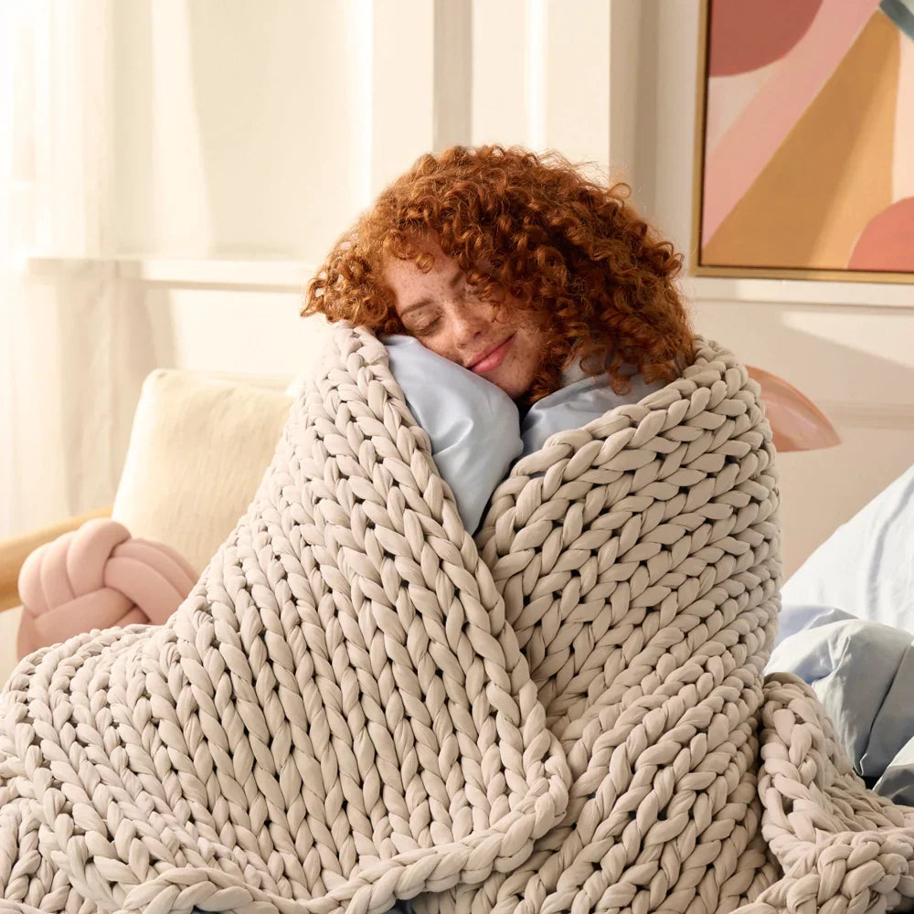 Cozy Cotton Blanket - Ciel Home