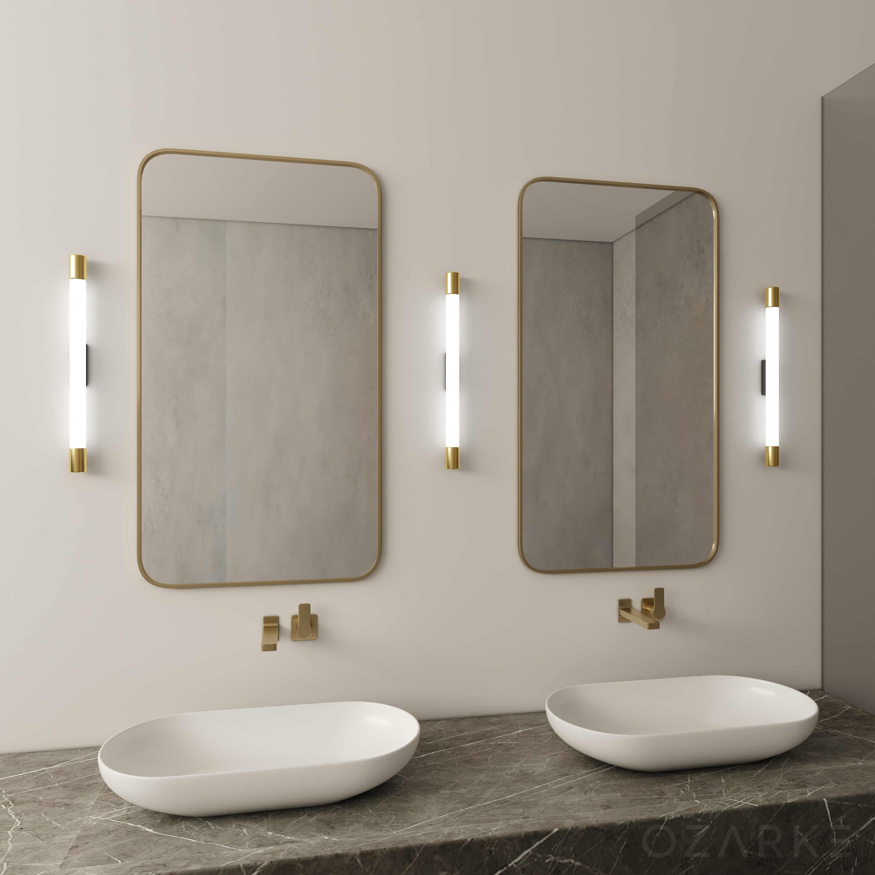 Léger Mirror Light Sconce Ciel Home