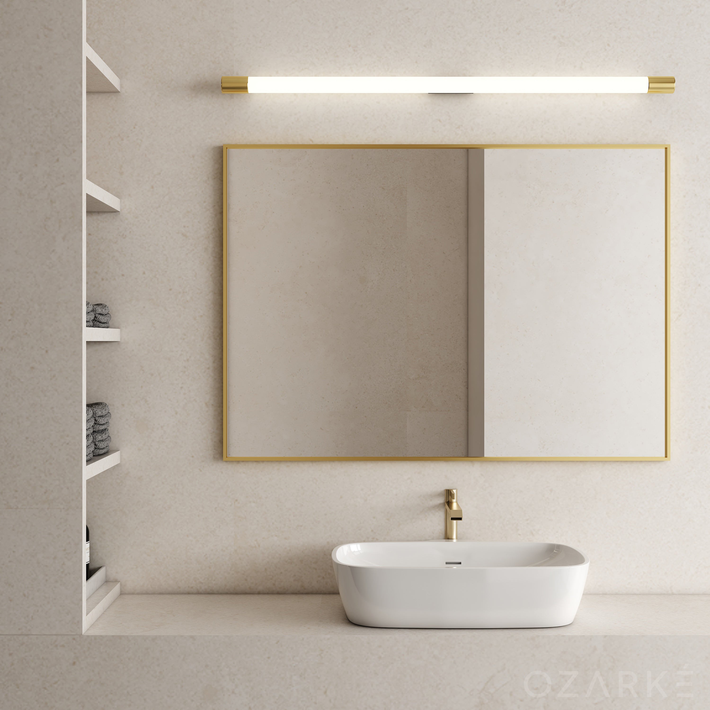 Léger Mirror Light Sconce Ciel Home