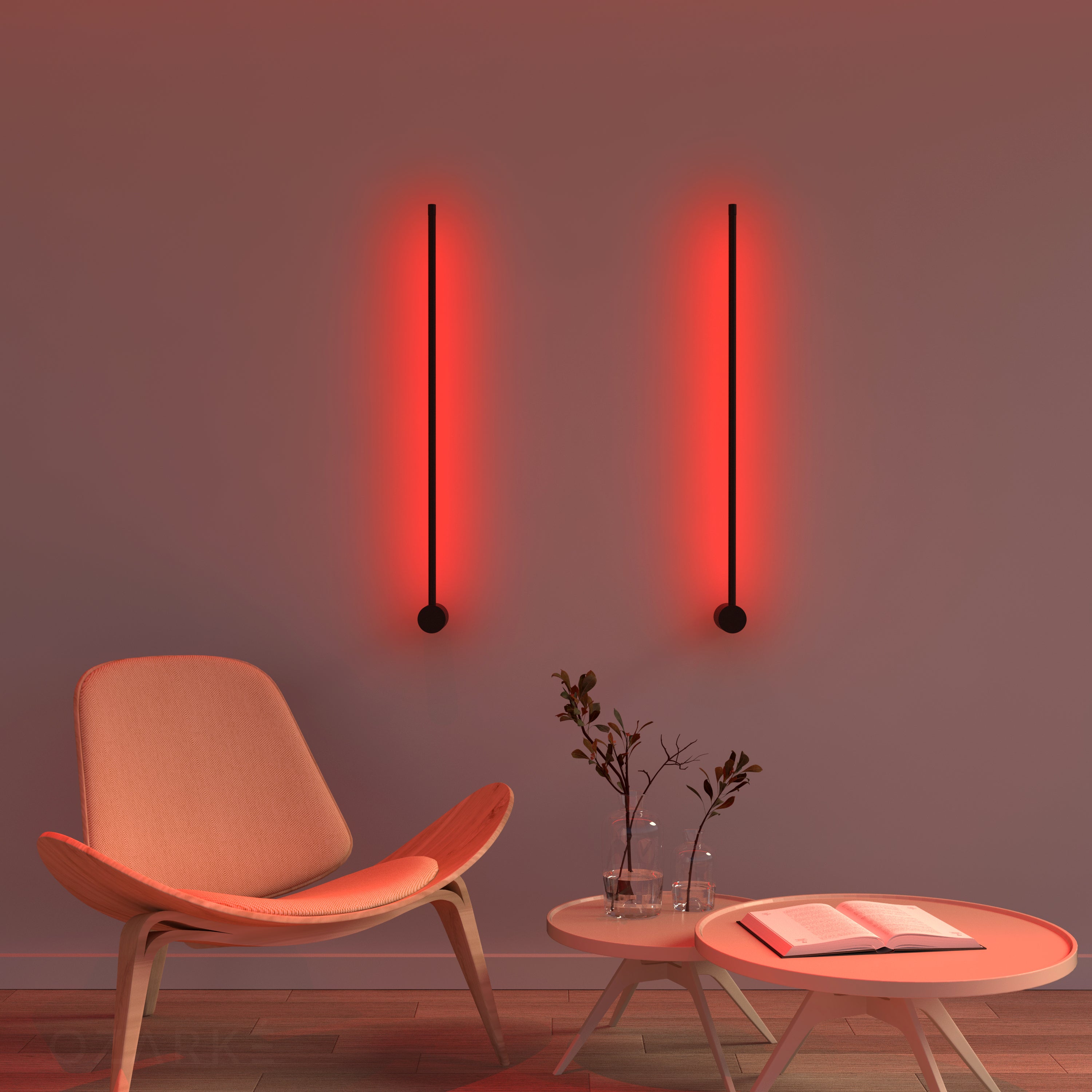 Léger RGB Light Sconce Ciel Home