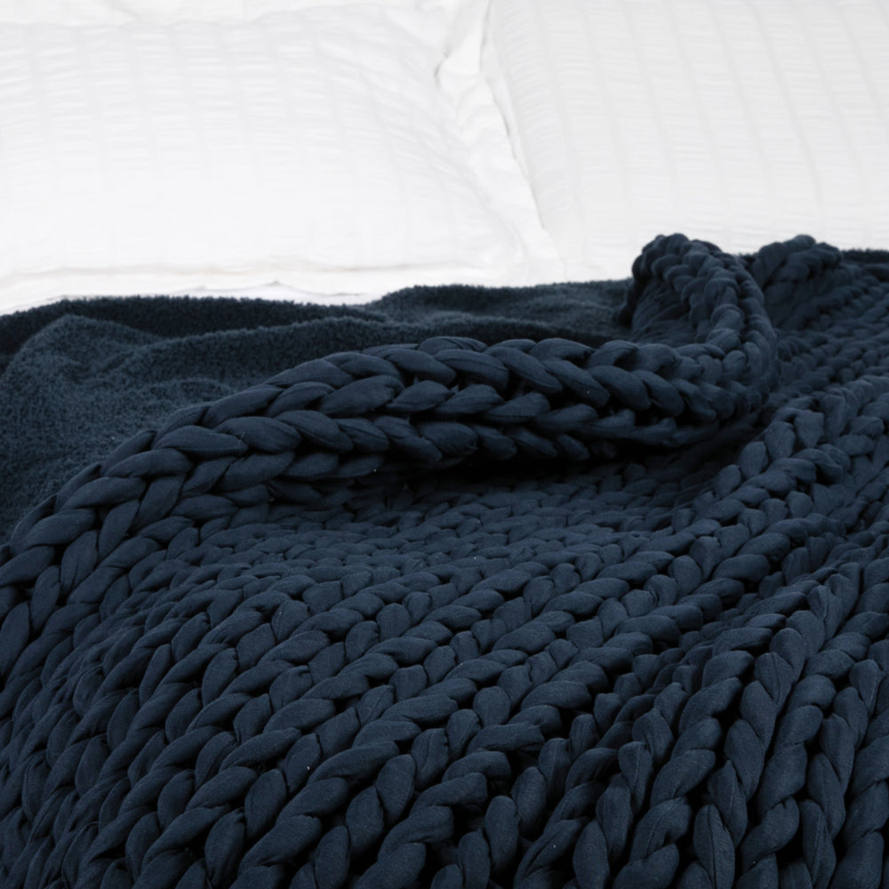 Cozy Knit Wrap - Ciel Home
