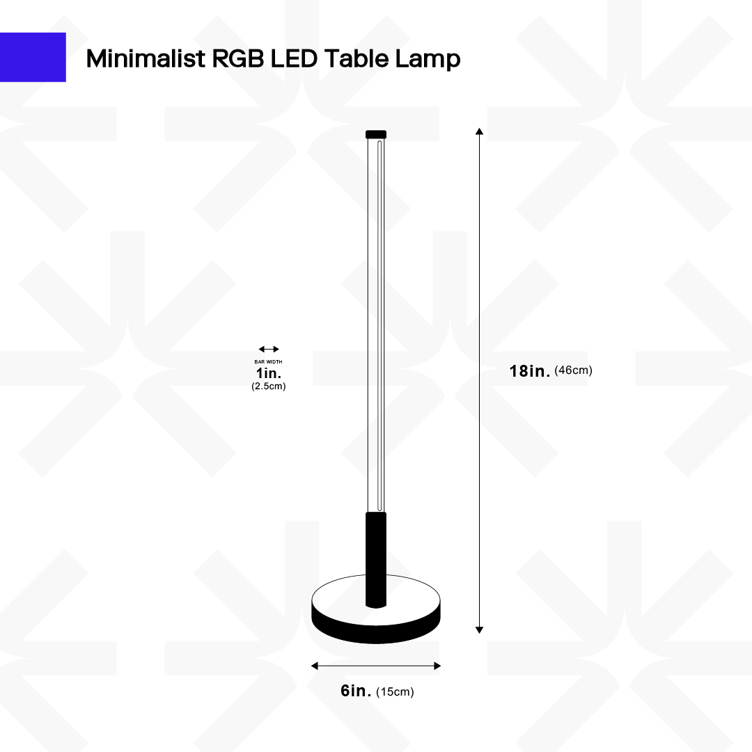RGB Table Lamp Ciel Home