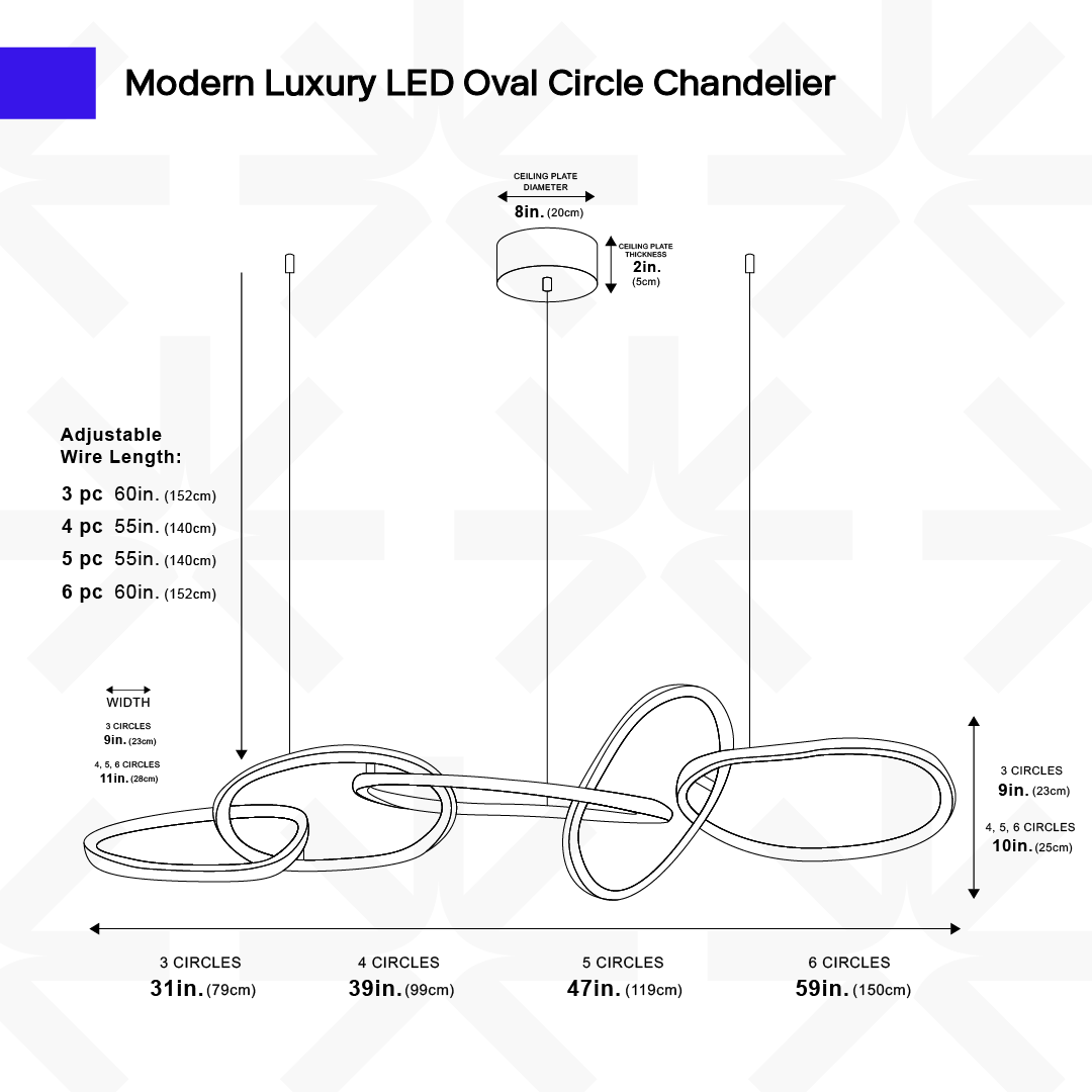 Modern Luxury Chandelier Ciel Home