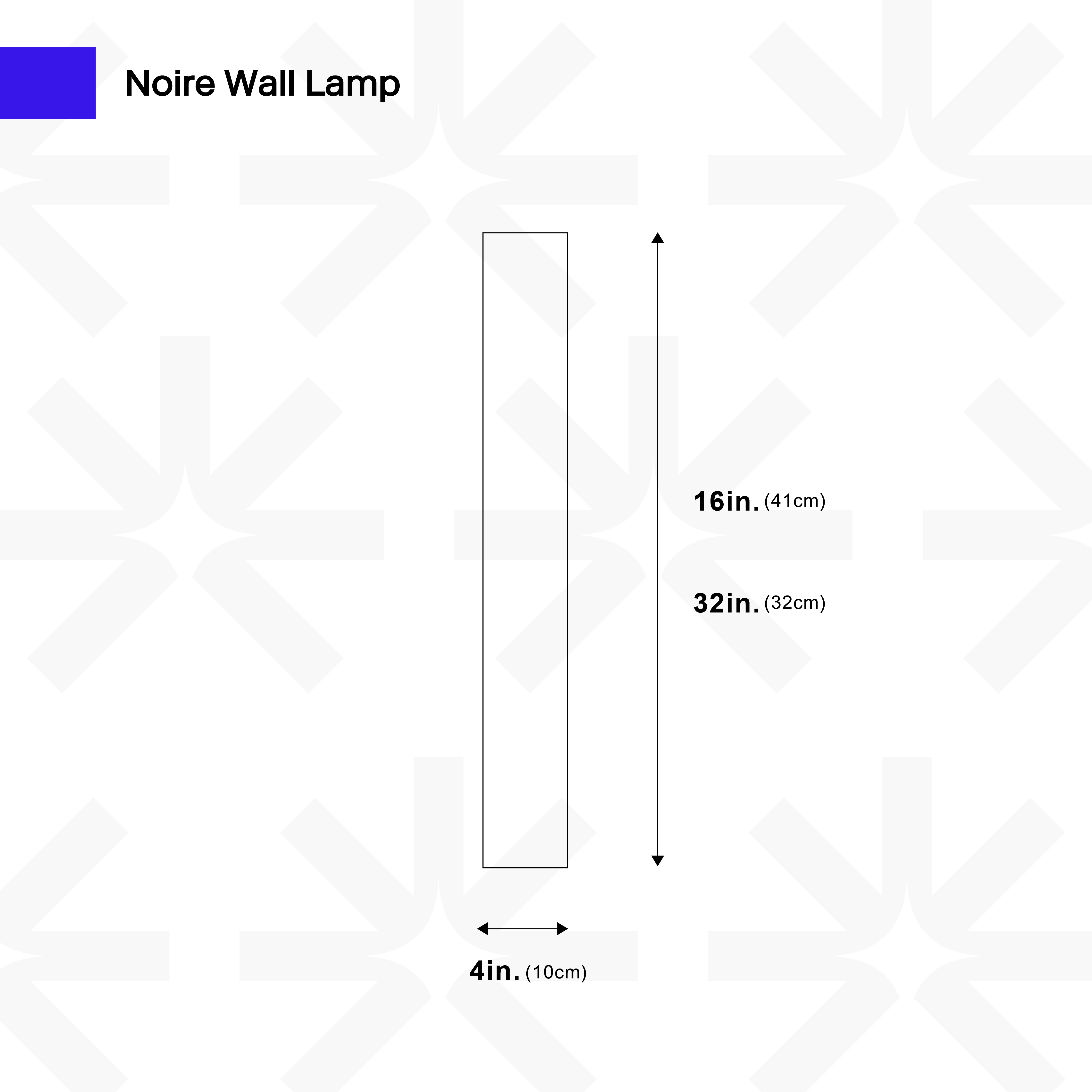 Noire Wall Lamp Ciel Home