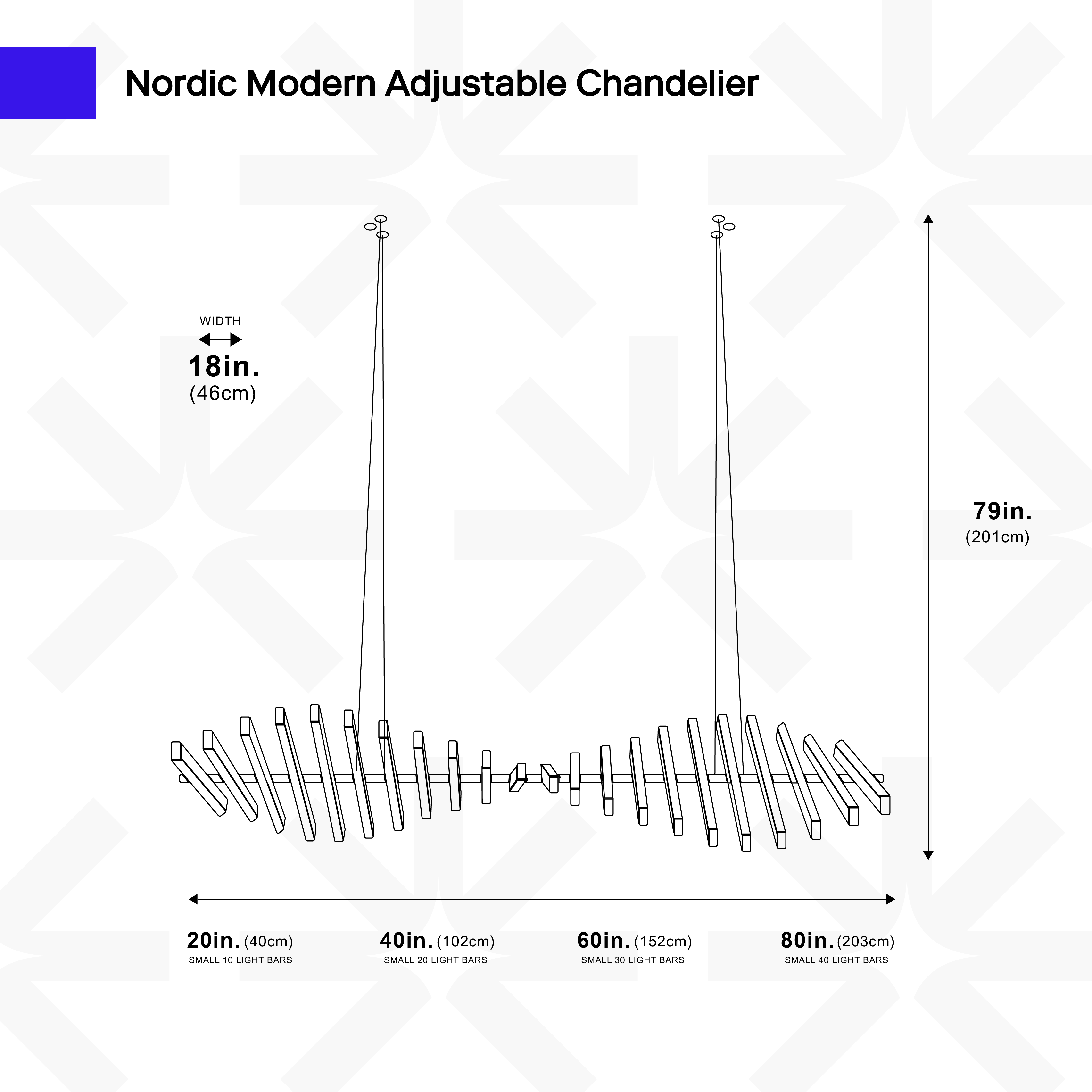 Nordic Modern Chandelier Ciel Home