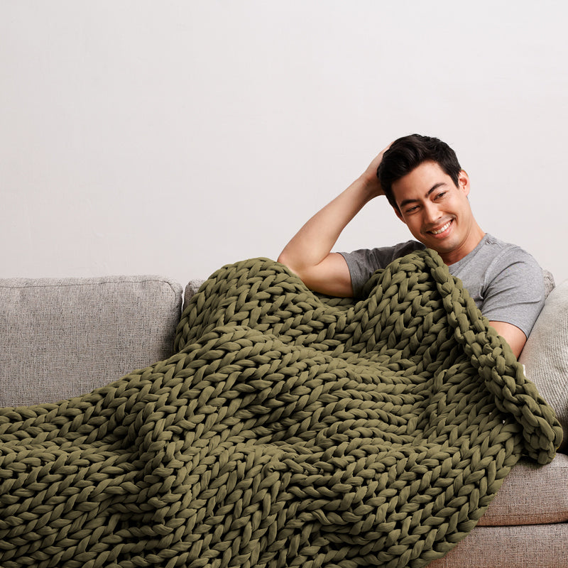 Cozy Cotton Blanket - Ciel Home