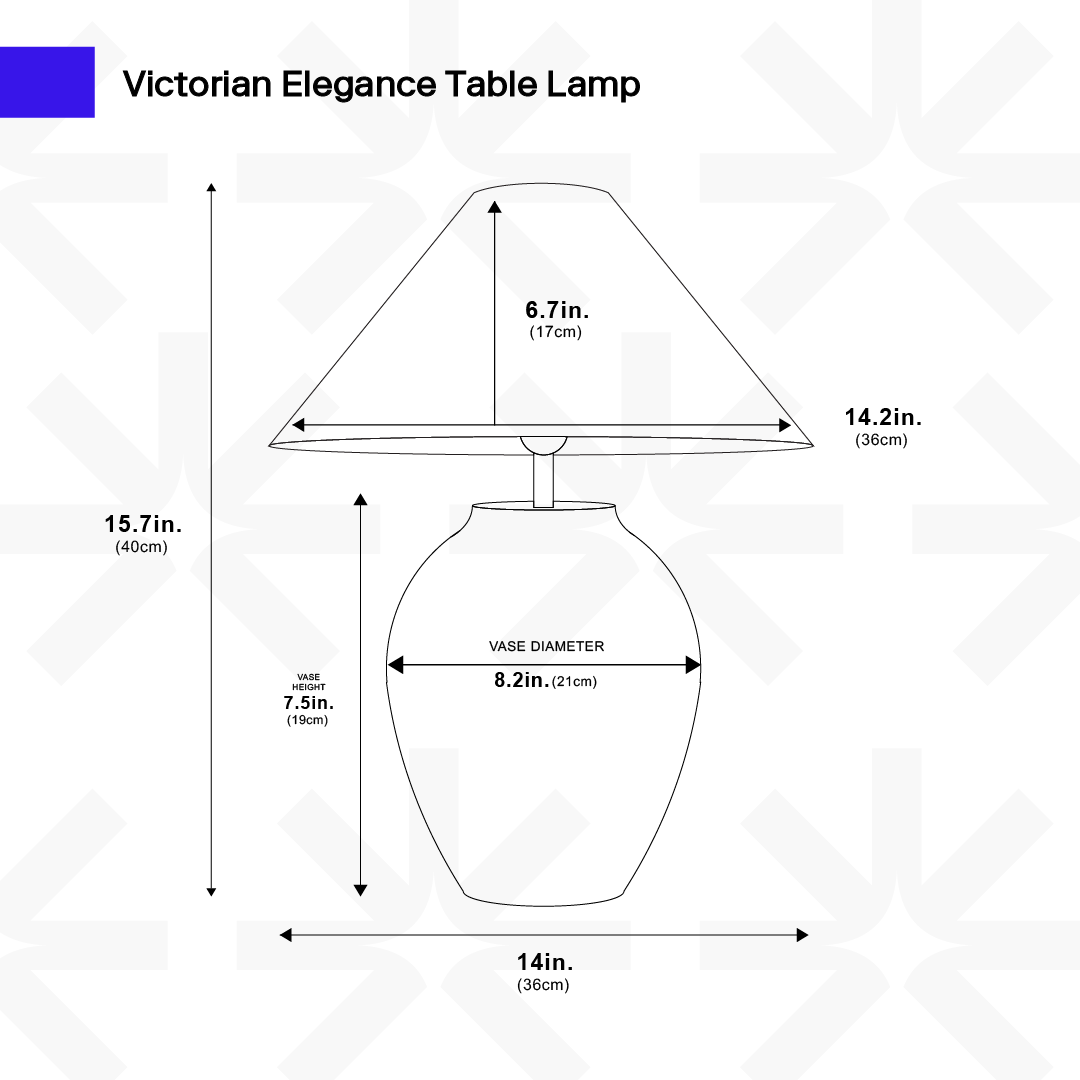 Victorian Table Lamp Ciel Home