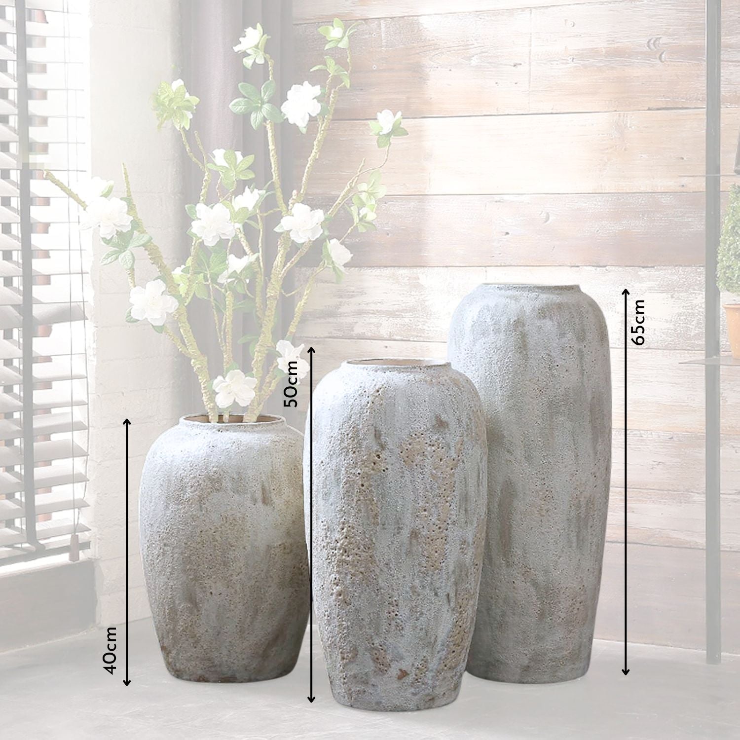 Handcrafted Ceramic Vase Planter Ciel Home